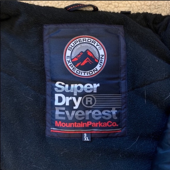 Everest Superdry Expedition Unisex Parka 3XL - Picture 5 of 8